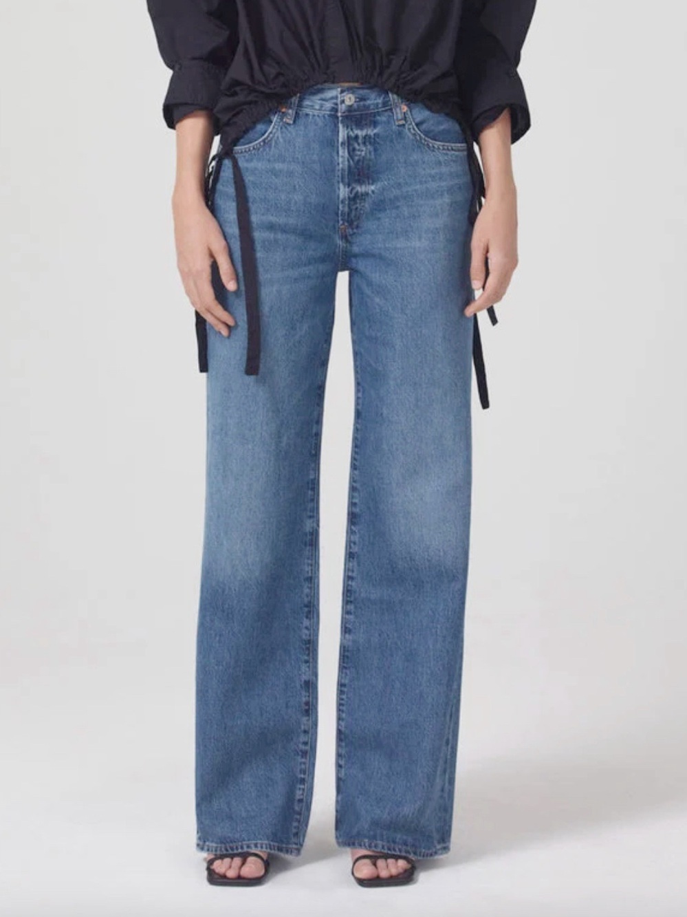 Citizens of Humanity Annina Wide Leg Jeans Pinnacle